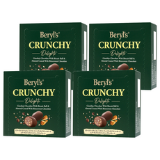 Beryl's 杏仁餅乾粒榛果醬夾心, 60g, 4個