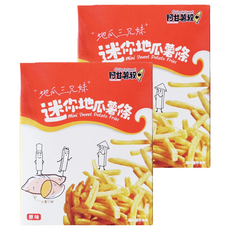 Uncle Sweet 阿甘薯叔 迷你地瓜薯條 原味, 2個, 72g