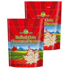 NATURAL PARK 加拿大傳統燕麥片, 1kg, 2個