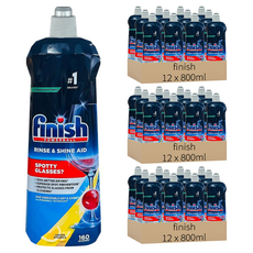 finish 光潔劑 洗碗機專用 檸檬 平輸品, 800ml, 36瓶