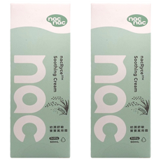 nac nac 初潤舒敏寶寶萬用霜, 2個, 60ml