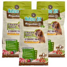 天然吉夫特成犬 鴨肉 + 馬鈴薯 犬用, 3kg, 3包