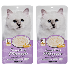 Hulu Cat 幼貓誘惑的慕斯肉泥, 鮪魚, 60g, 2包