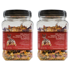 WEIYITER 維益特 陸龜天然花卉食物, 20g, 2罐