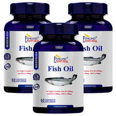 ESMOND NATURAL 愛司盟 純淨魚油軟膠囊, 60顆, 3罐