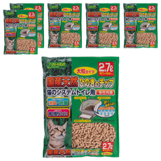 Clean one 檜木除臭過濾貓砂 大顆粒, 檜木香, 6包, 2.7L