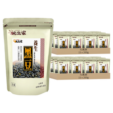 元氣家 養生黑豆, 200g, 30包