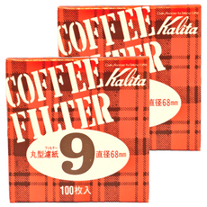 KAI 貝印 咖啡濾紙 圓形 68mm, 100個, 2盒