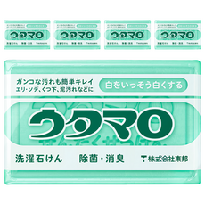 UTAMARO 東邦歌磨 衣物除菌消臭魔法家事皂, 133g, 5個