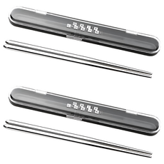 龍族 ST 筷盒組, 銀色, 2組