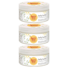 BURT'S BEES 媽咪彈力身體霜, 3個, 185g