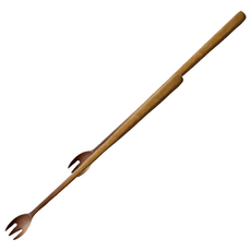 Nachure Cutlery 天然木長柄攪拌叉 19 x 1.5cm, 2個