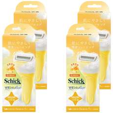 Schick 舒適牌 舒芙仕女除毛刀 晶透煥亮 刀把 + 刀片 2個, 4個, 1個裝