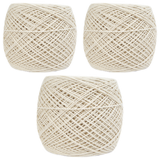 brandyarn 純棉筒裝編織線, 24支 原色, 3個