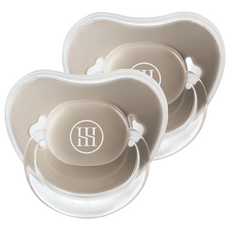 Simba 小獅王辛巴 蘊蜜超柔拇指安撫奶嘴, 耐咬較大型 6個月以上, 杏茶, 2個