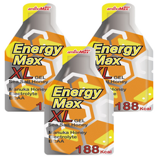 aminoMax 邁克仕 XL能量包 蜂蜜海鹽, 57ml, 3包