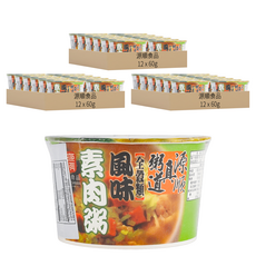 源順食品 真粥道 風味素肉粥, 60g, 36個