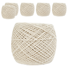 brandyarn 純棉筒裝編織線, 24支 原色, 6個