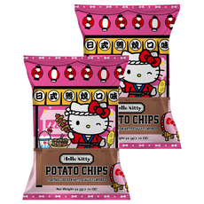 AMANDIER 雅蒙蒂 Hello Kitty 洋芋片 日式照燒口味, 59.5g, 2個