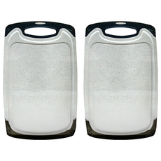 小麥秸稈切菜砧板, 米色, 2個