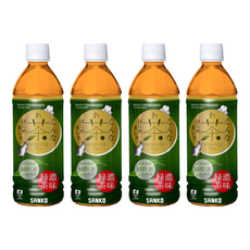 SANKO 嬉野茶葉 濃味綠茶, 500ml, 4個