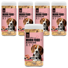 MORN FOOD 晨光 全齡犬用鮮食凍乾, 鮭魚, 90g, 5個
