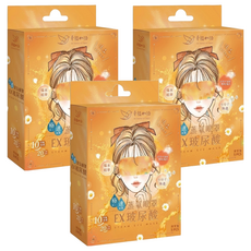 明基健康生活 幸福物語 玻尿酸蒸氣眼罩 洋甘菊, 5片, 3盒