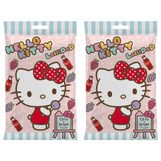 AMANDIER 雅蒙蒂 Hello Kitty棒棒糖 可樂風味 + 葡萄風味, 78g, 2個