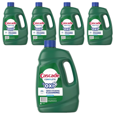 Cascade OXI 深層潔淨洗碗機專用洗碗精 清新香, 5個, 3540g