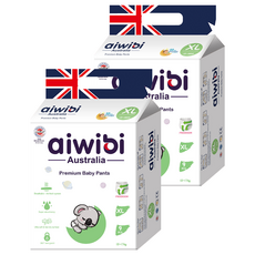 aiwibi 愛薇彼 零觸感瞬吸褲型紙尿褲 12~17kg, XL, 18片