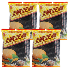 義峰食品 黑芝麻, 4個, 220g