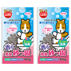 minimal LAND 凝結消臭鼠沙, 800g, 2個