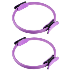 健身環普拉提圈 fa013-2, 紫色, 2個
