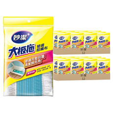 妙潔 大板拖 裙邊超纖替換布, 24包