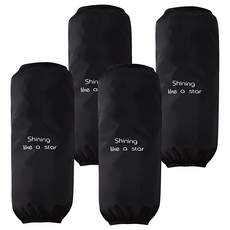 Winwin Company 基本款字母防水袖套 雙臂組 YT_RC2905 黑色, 2個