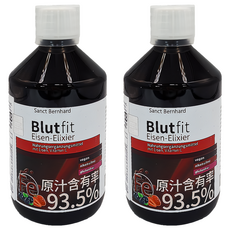 Sanct Bernhard 聖伯納德 美味鐵元水果飲, 500ml, 2瓶