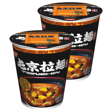 NISSIN 日清 屯京拉麵麻辣豚骨湯味速食麵 杯麵, 2個