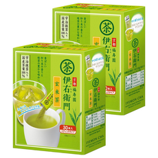 SunTORY 三得利 伊右衛門 速溶棒 玄米茶, 0.8g, 2個, 30個裝