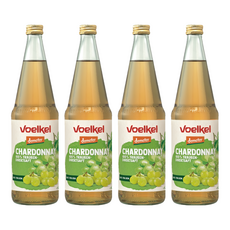 voelkel 維可 夏多內白葡萄原汁, 700ml, 4個