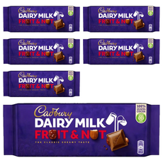 Cadbury 吉百利 葡萄乾和堅果牛奶可可製品, 180g, 6個