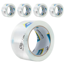 deLi 得力 大管芯OPP封箱膠帶 30248 48mm x 100Y, 5個, 透明色