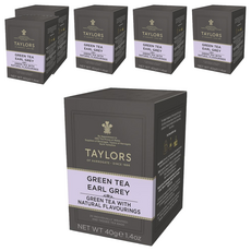 TAYLORS 泰勒茶 皇家伯爵綠茶, 2.5g, 20包, 6盒