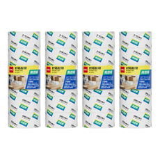 deLi 得力 大管芯 OPP封箱膠帶 30201 48mm x 40Y 6捲, 4個, 透明色