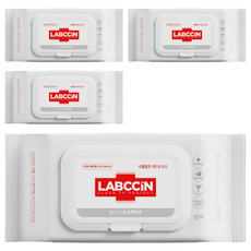 LABCCiN V3 乾洗手濕紙巾 掀蓋型, 60入, 4個