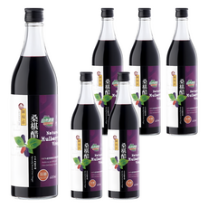 陳稼莊 桑椹醋 加糖, 600ml, 6瓶