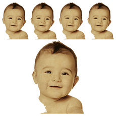 NATURE LOVE MERE 嬰幼兒衛生棉花棒 圓筒型, 5個, 80個裝