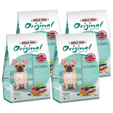 UNCLE PAUL 保羅叔叔 室內/短鼻成犬 低敏飼料, 糙米 + 雞肉/鴨肉, 2kg, 4袋