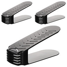 KEYWAY 聯府 很滿足鞋架, 黑色, 3個