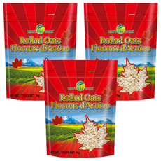 NATURAL PARK 加拿大傳統燕麥片, 1kg, 3個