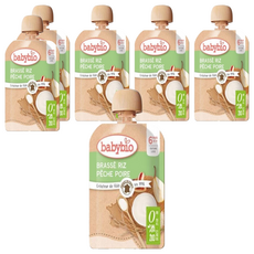 babybio 纖果泥, 85g, 6包